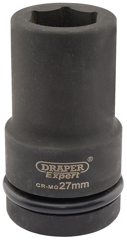 Expert 27mm 1" Square Drive Hi-Torq® 6 Point Deep Impact Socket - 05142 