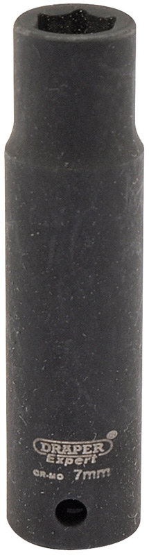 Expert 7mm 1/4" Square Drive Hi-Torq® 6 Point Deep Impact Socket - 05185 