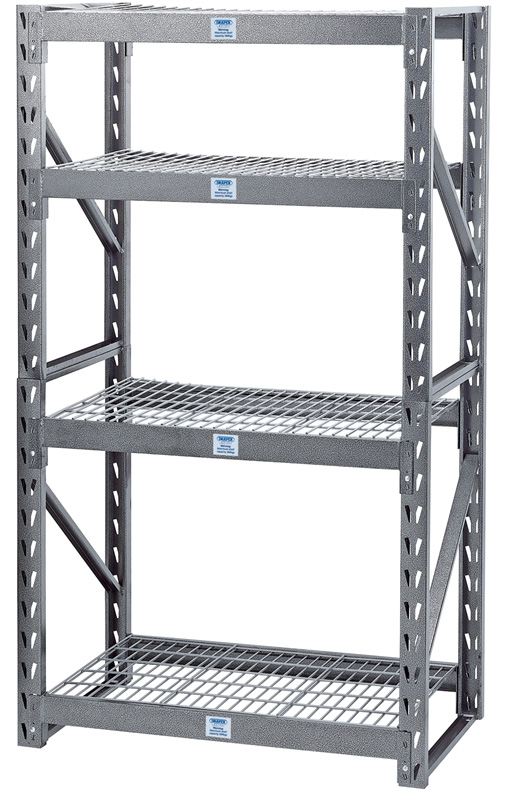 Expert Heavy Duty Steel 4 Shelving Unit - 1040 X 610 X 1830mm - 05230 