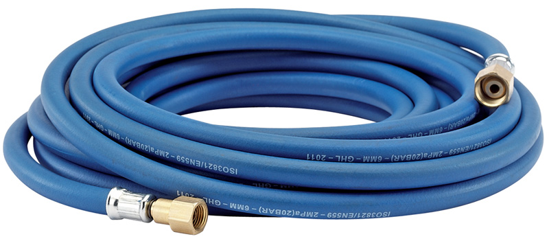 10m X 6mm Oxygen Hose - 05516 