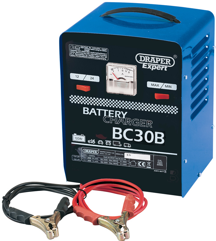 Expert 12V/24V 20A Battery Charger - 05583 
