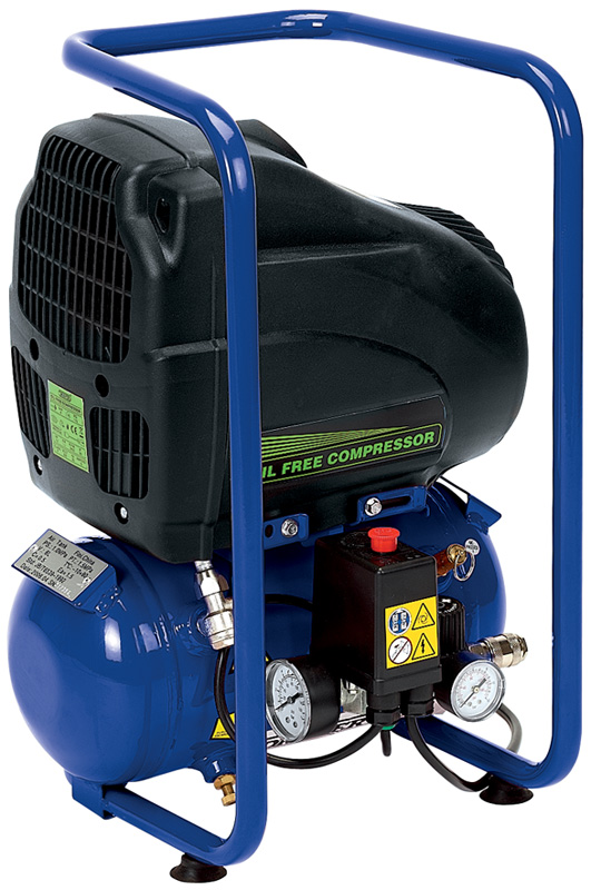 6L 110V 1.1KW Oil-Free Air Compressor - 05634 