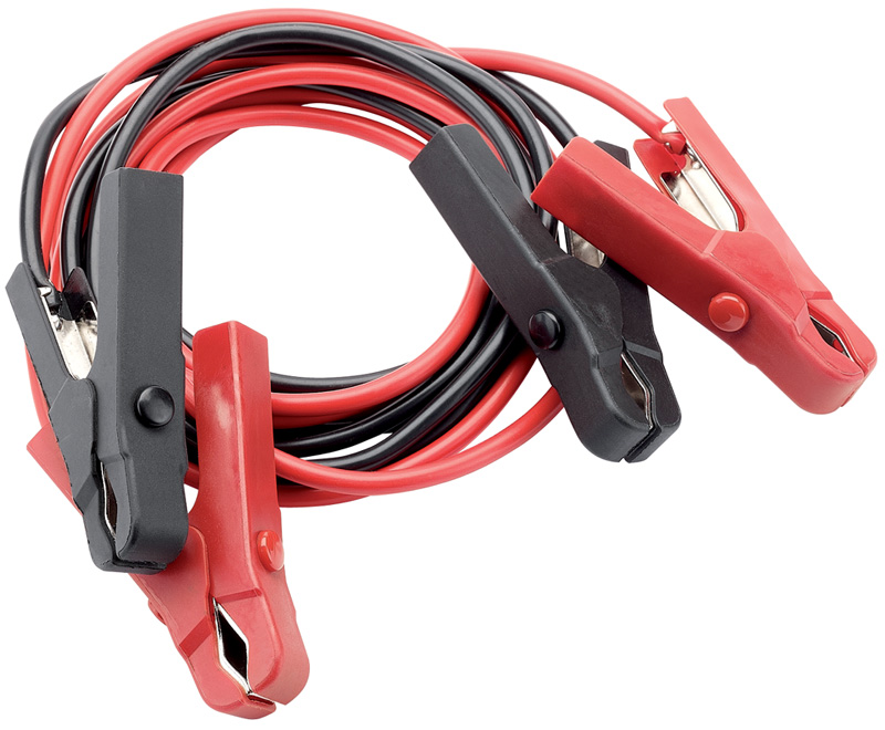 2m Motorcycle Battery Booster Cables - 06074 