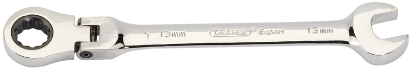 Expert 13mm Draper Expert Hi-Torq® Metric Flexible Head Ratcheting Combination Spanner - 06633 