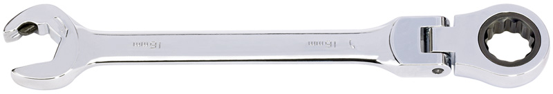 Expert 16mm Draper Expert Hi-Torq® Metric Flexible Head Double Ratcheting Combination Spann - 06861 