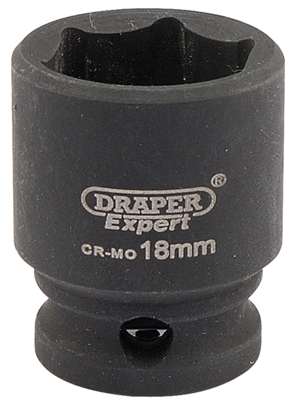 Expert 18mm 3/8" Square Drive Hi-Torq® 6 Point Impact Socket - 06878 