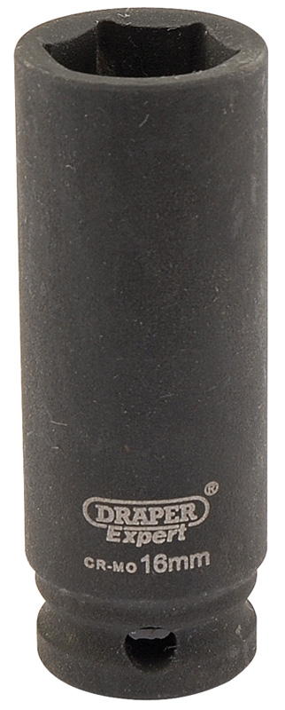 Expert 16mm 3/8" Square Drive Hi-Torq® 6 Point Deep Impact Socket - 06889 