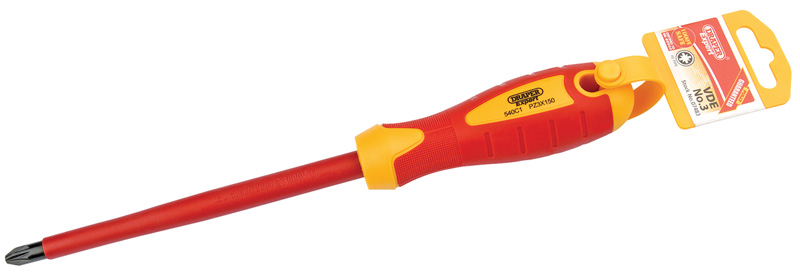 Expert No. 3 X 150mm Fully Insulated PZ Type Screwdriver. (Display Packed) - 07483 