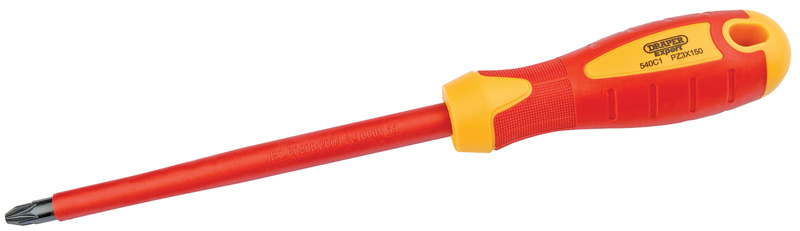 Expert No. 3 X 150mm Fully Insulated PZ Type Screwdriver (Sold Loose) - 07494 