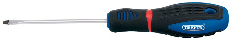 3.2 X 75mm Soft Grip Plain Slot Screwdriver - 07497 