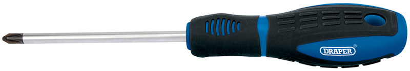 No.2 X 100mm Soft Grip Cross Slot Screwdriver - 07504 