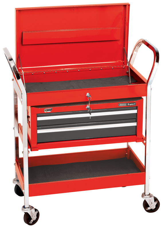 Expert 2 Tier Tool Trolley With Two Drawers - 07634 