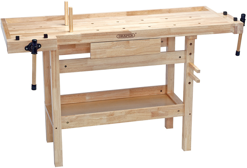 1390 X 490 X 860mm Carpenters Workbench - 07729 