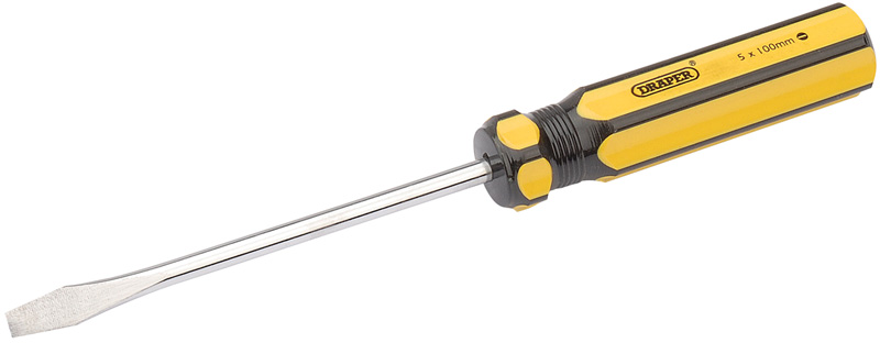 DIY Series 100mm 5mm Plain Slot Screwdriver - 09411 