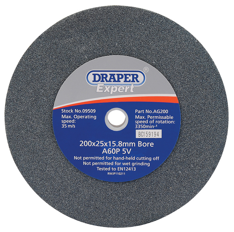Expert Grinding Wheel 60g 200x25mm - 09509 - SOLD-OUT!! 