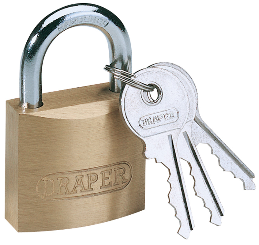 DIY Series 38mm Brass Cylinder Padlock - 09523 