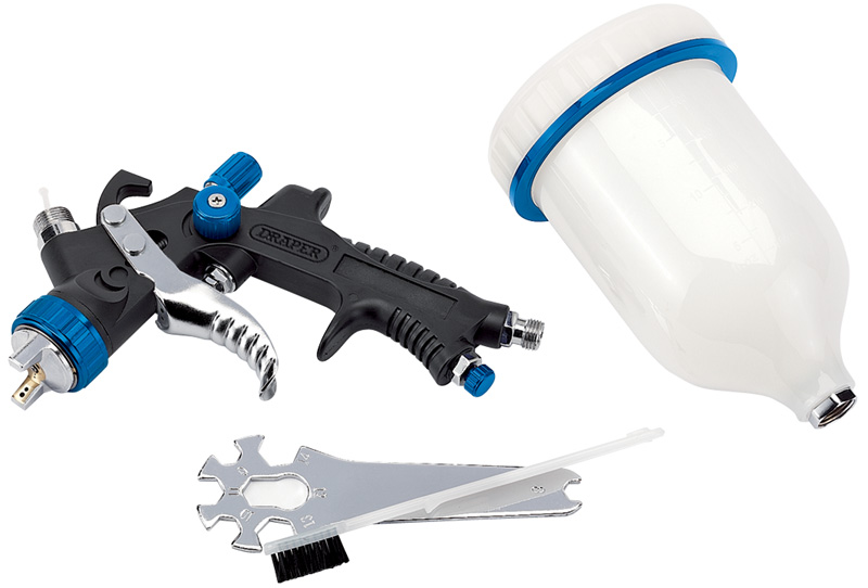 600mlgravity Feed HVLP Composite Body Air Spray Gun - 09707 