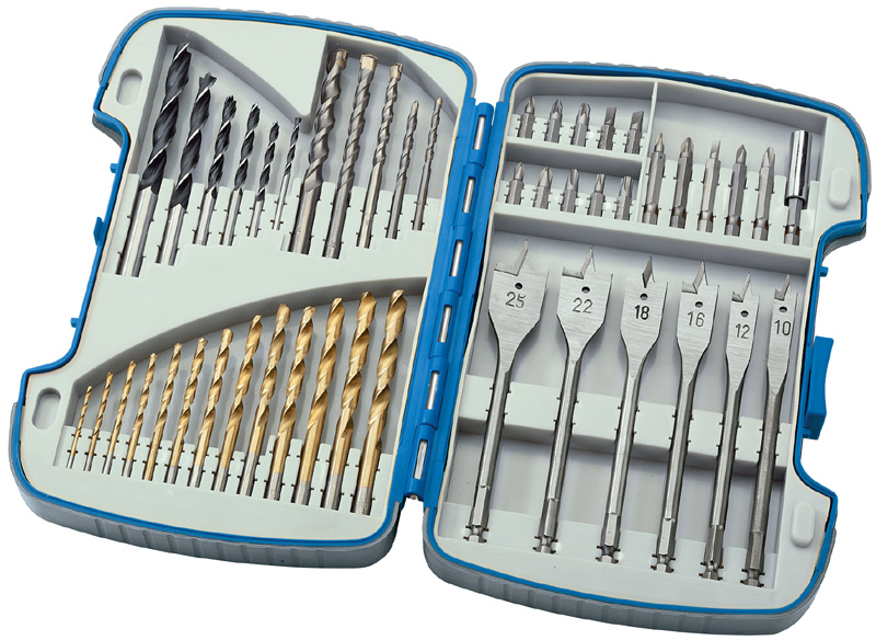 Expert 46 Piece Drill And Bit Set - 09784 