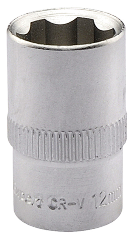 Expert 12mm 3/8" Square Drive 6pt Draper Expert Hi-Torq® Metric Socket - 09836 