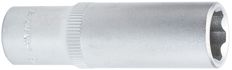 Expert 13mm 3/8" Square Drive Hi-Torq® Satin Chrome 6 Point Deep Socket - 09848 