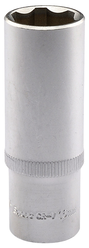 Expert 16mm 3/8" Square Drive Hi-Torq® Satin Chrome 6 Point Deep Socket - 09851 