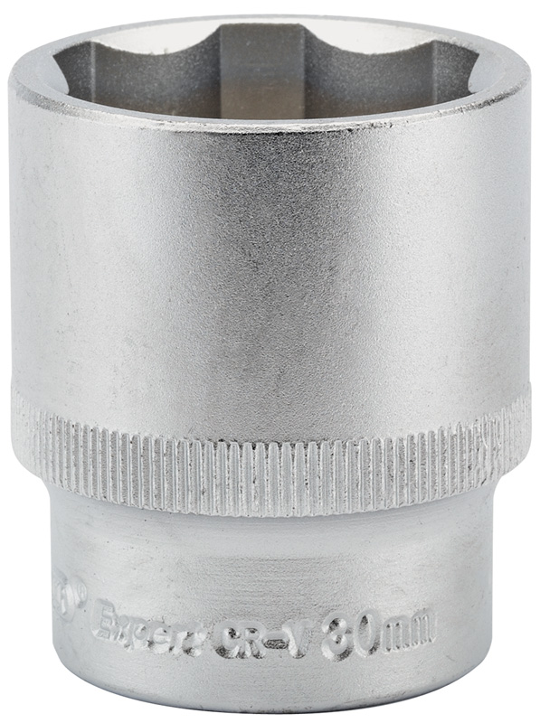 Expert 30mm 1/2" Square Drive Hi-Torq® Satin Chrome 6 Point Socket - 09875 