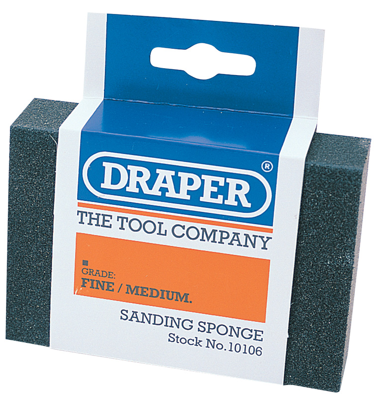 Fine - Medium Grit Flexible Sanding Sponge - 10106 