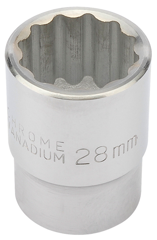 Expert 28mm 3/4" Square Drive 12 Point Socket - 10153 