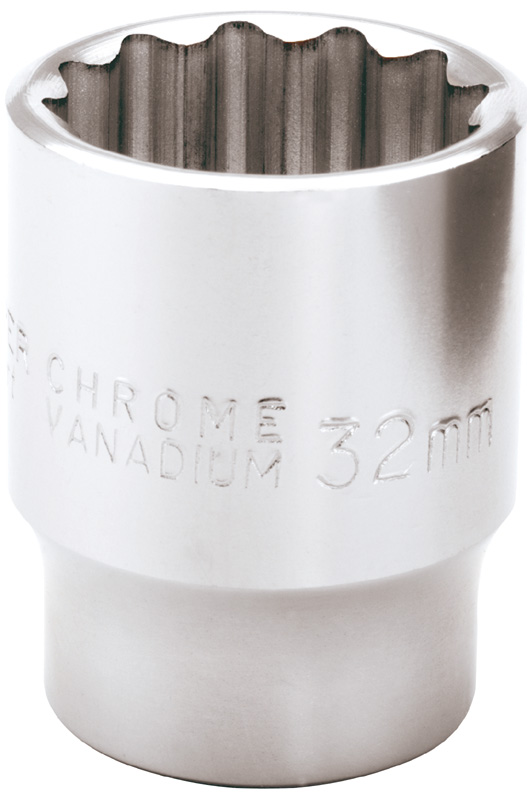 Expert 32mm 3/4" Square Drive 12 Point Socket - 10155 