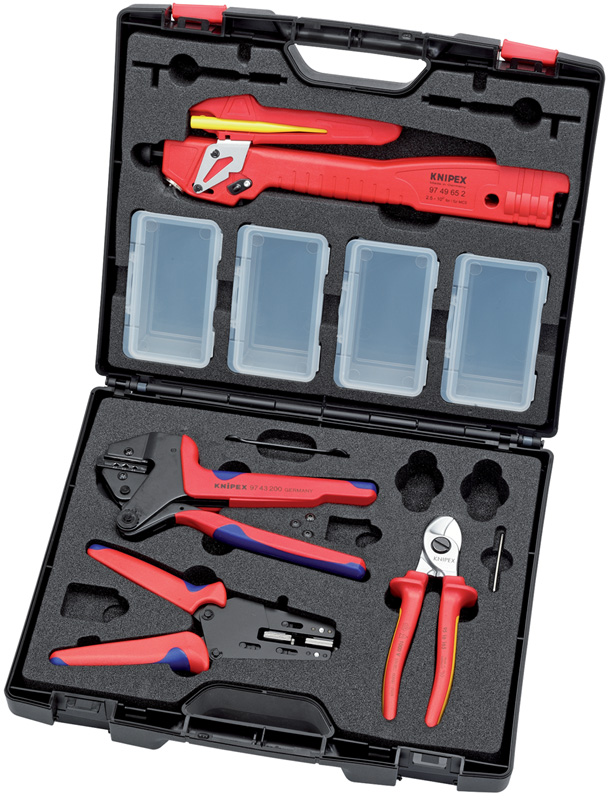 Expert Knipex 6 Piece Solar Panel Installation Kit - 10642 