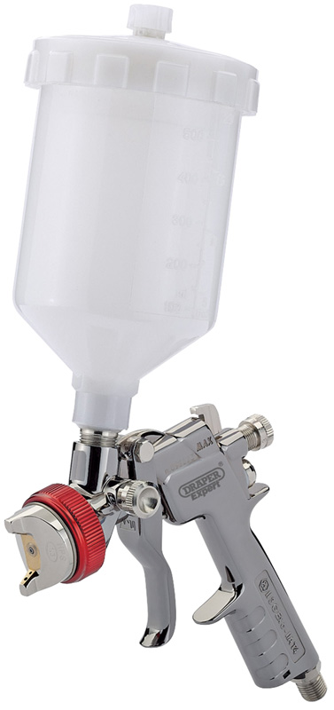 Expert 500ml Gravity Feed HVLP Air Spray Gun - 10869 