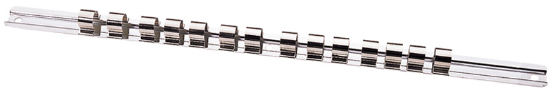 400mm 1/2" Square Drive Retaining Bar With 14 Clips For 1/2" Square Drive Sockets - 11148 