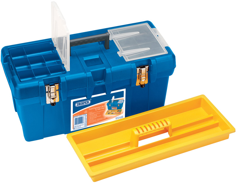 32L Tool/Organiser Box With TOTE Tray - 11499 