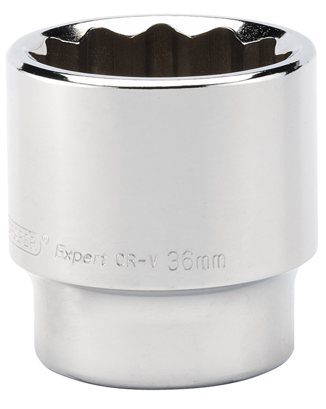 Expert 36mm 1/2" Square Drive Hi-Torq® 12 Point Socket - 11513 