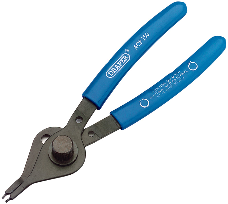 Straight Nose Reversible Circlip Pliers - 11929 
