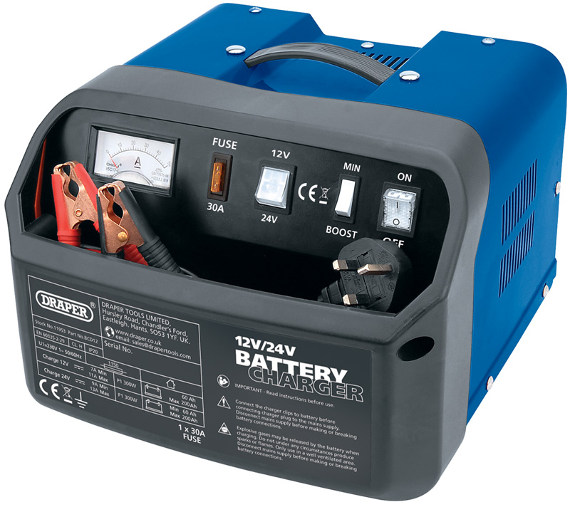 12/24V 12A Battery Charger - 11953 