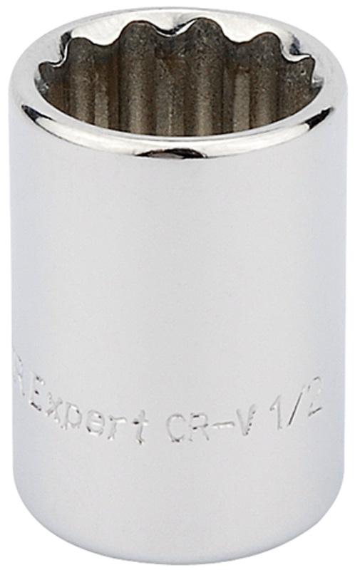 Expert 1/2" 1/4" Square Drive Hi-Torq® 6 Point Socket - 12465 