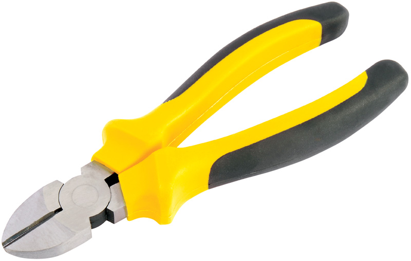 DIY Series 190mm Heavy Duty Diagonal Side Cutter With Soft Grip Handles - 12521 