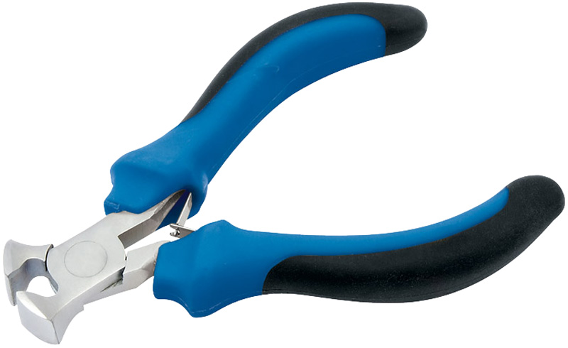 100mm Soft Grip End Cutting Mini Pliers - 12535 