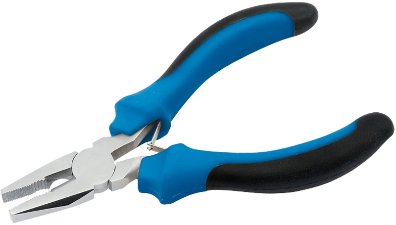 115mm Soft Grip Flat Nose Mini Pliers - 12536 