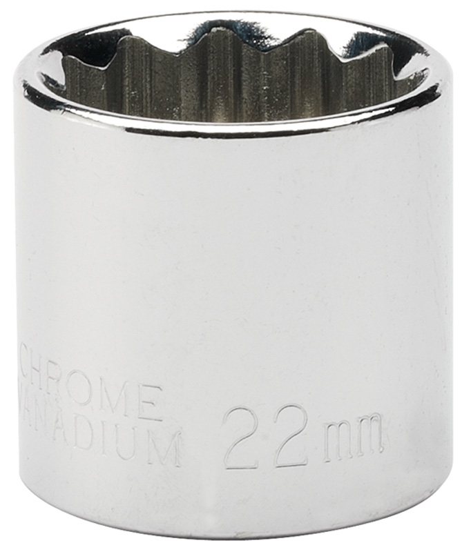 Expert 22mm 3/8" Square Drive Hi-Torq® Bi-Hexagon Socket (Sold Loose) - 13242 