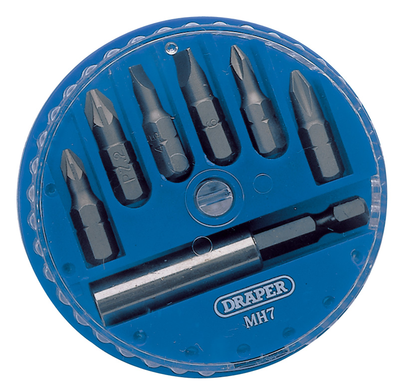 7 Piece Magnetic Bit Holder Set - 13539 