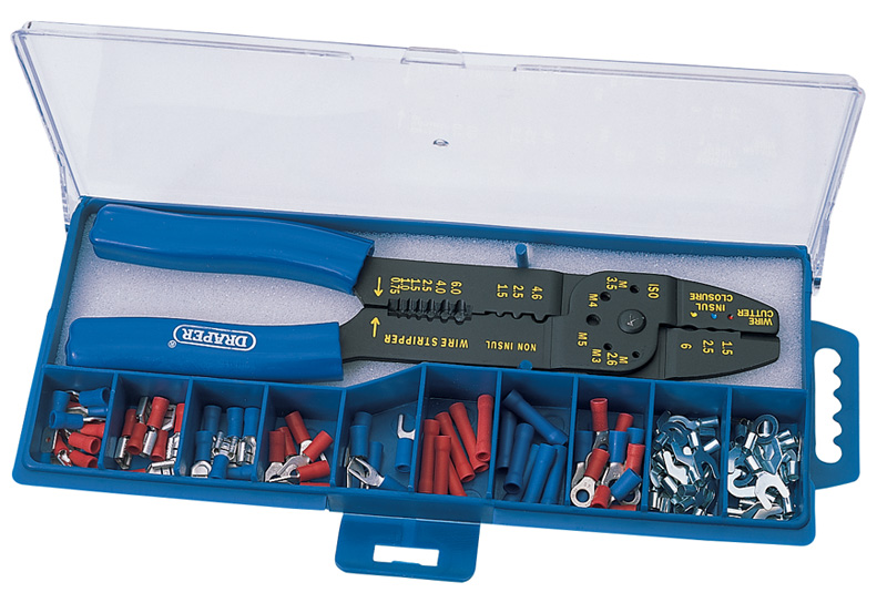 5 Way Crimping Tool And Terminal Kit - 13658 