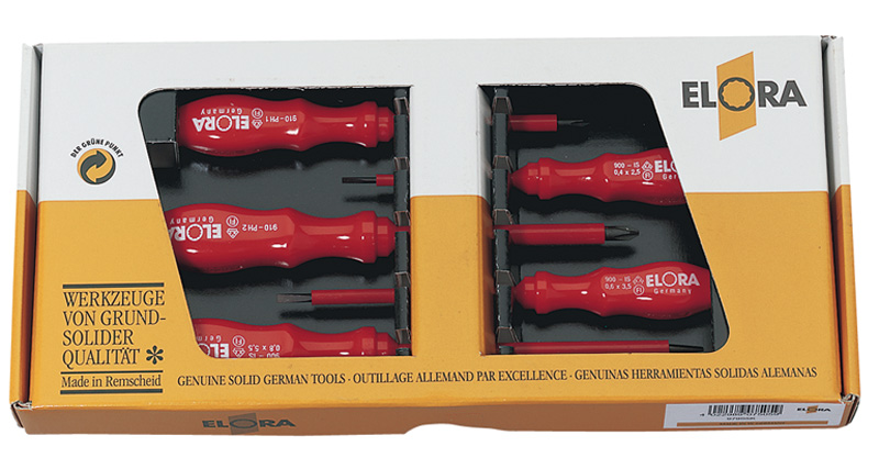 5 Piece Fully Insulated Elora Screwdriver Set - 13668 