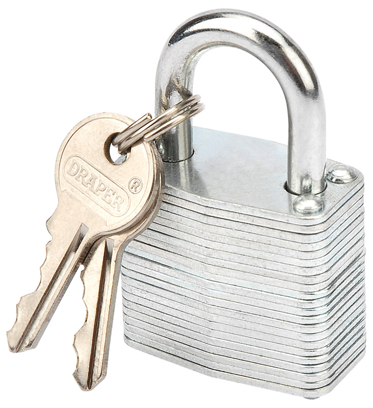 30mm Laminated Steel Padlock - 14019 