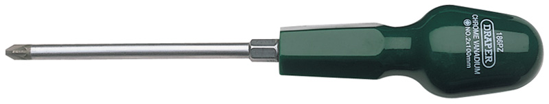 No 2 X 100mm PZ Type Cabinet Pattern Screwdriver - 14087 