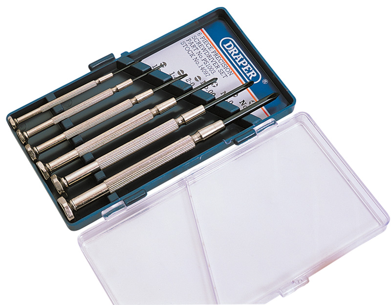 6 Piece Precision Screwdriver Set - 14097 