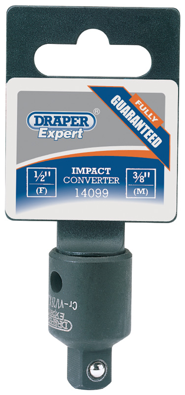 Expert 1/2"(f) X 3/8"(m) Impact Socket Converter - 14099 