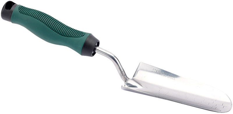 Expert Stainless Steel Heavy Duty Soft Grip Transplanting Trowel - 14289 