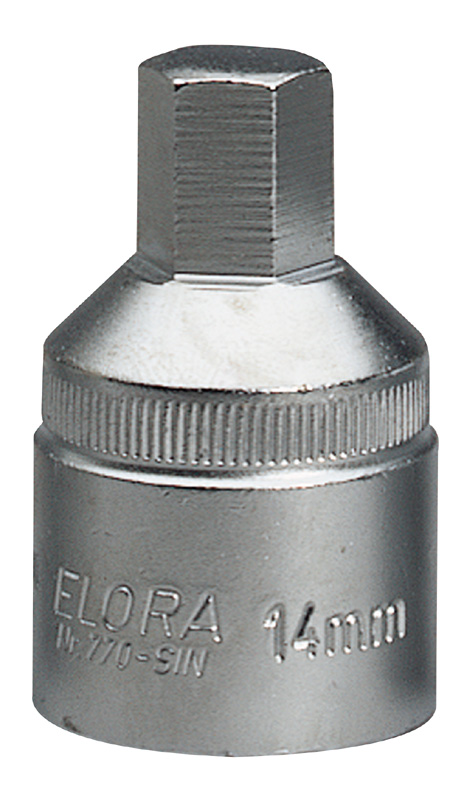 14mm 3/4" Square Drive Elora Hexagon Screwdriver Socket - 15551 